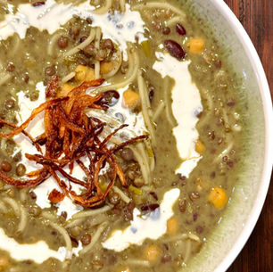 Ash Reshteh- Persian Noodle Soup