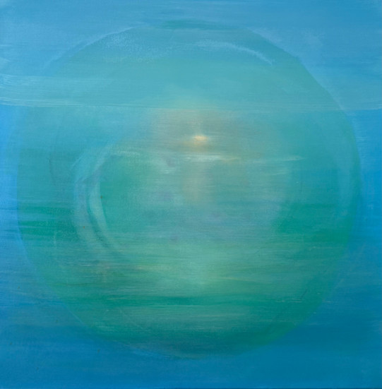 'Emanating', Oil on Canvas, 36" x 36"