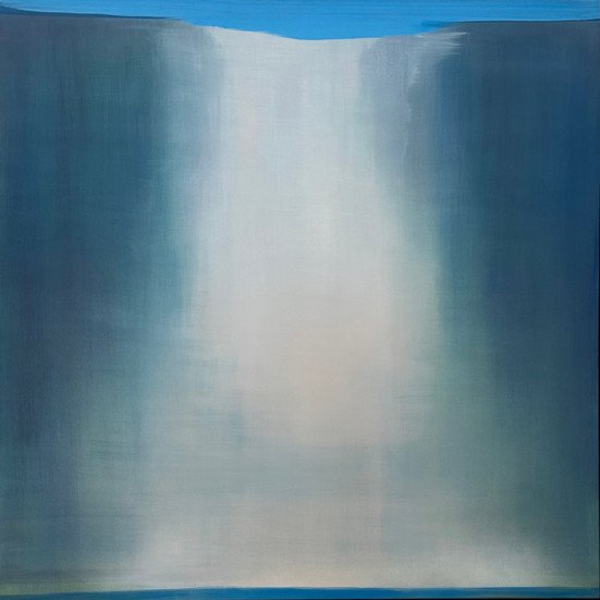 'Morning Fall', Oil on Canvas, 36" x 36"