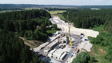 Bohrplatz Geothermieprojekt Bayern