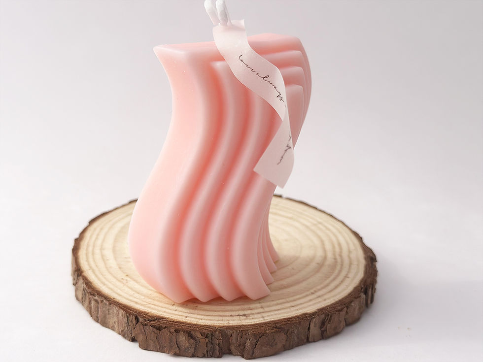 Pink Ocean Serenity Candle