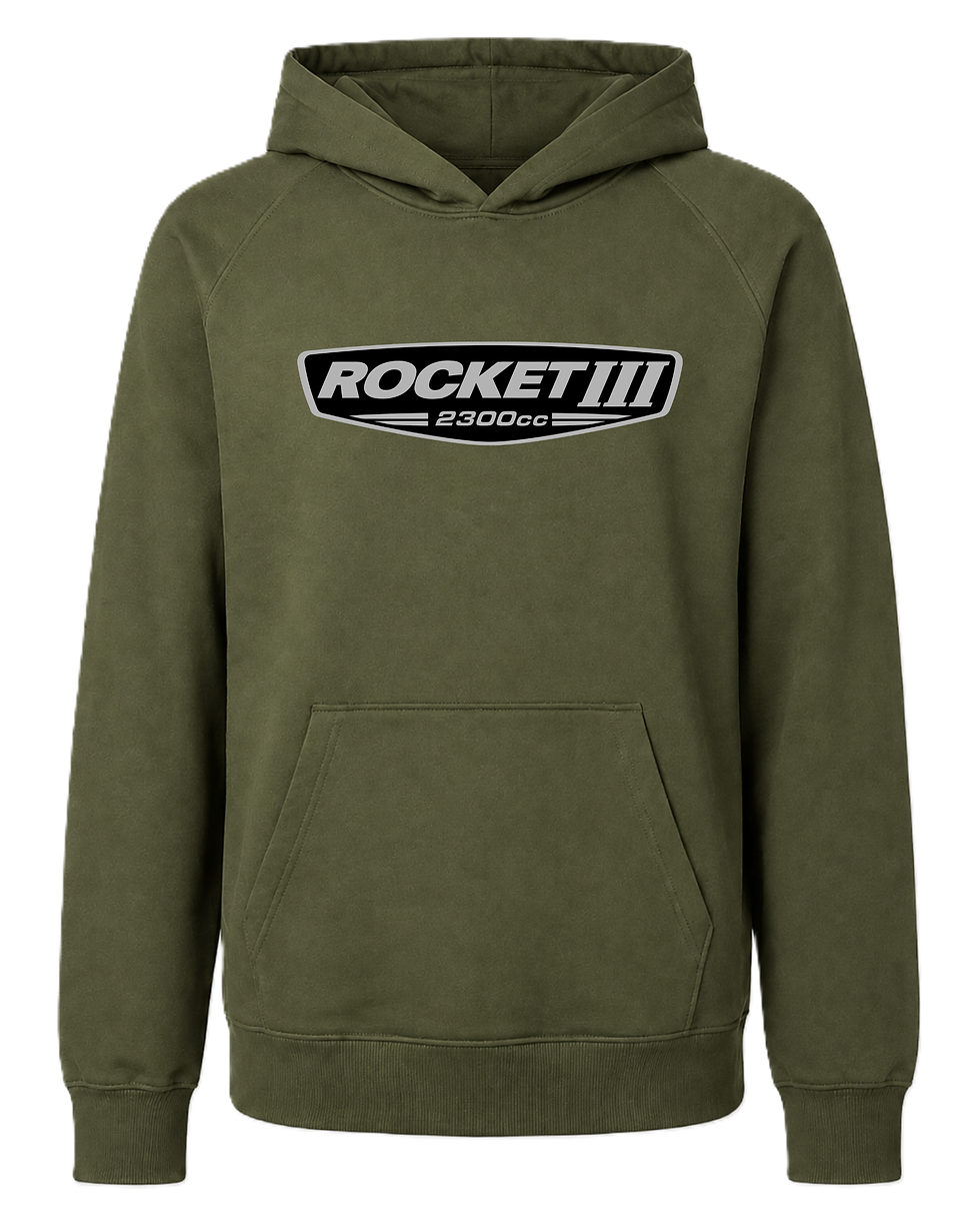 Thumbnail: Triumph Rocket III Hoodie military green