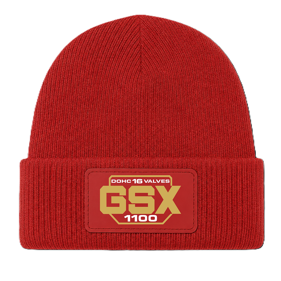 Suzuki GSX1100 Side Panel Beanie red
