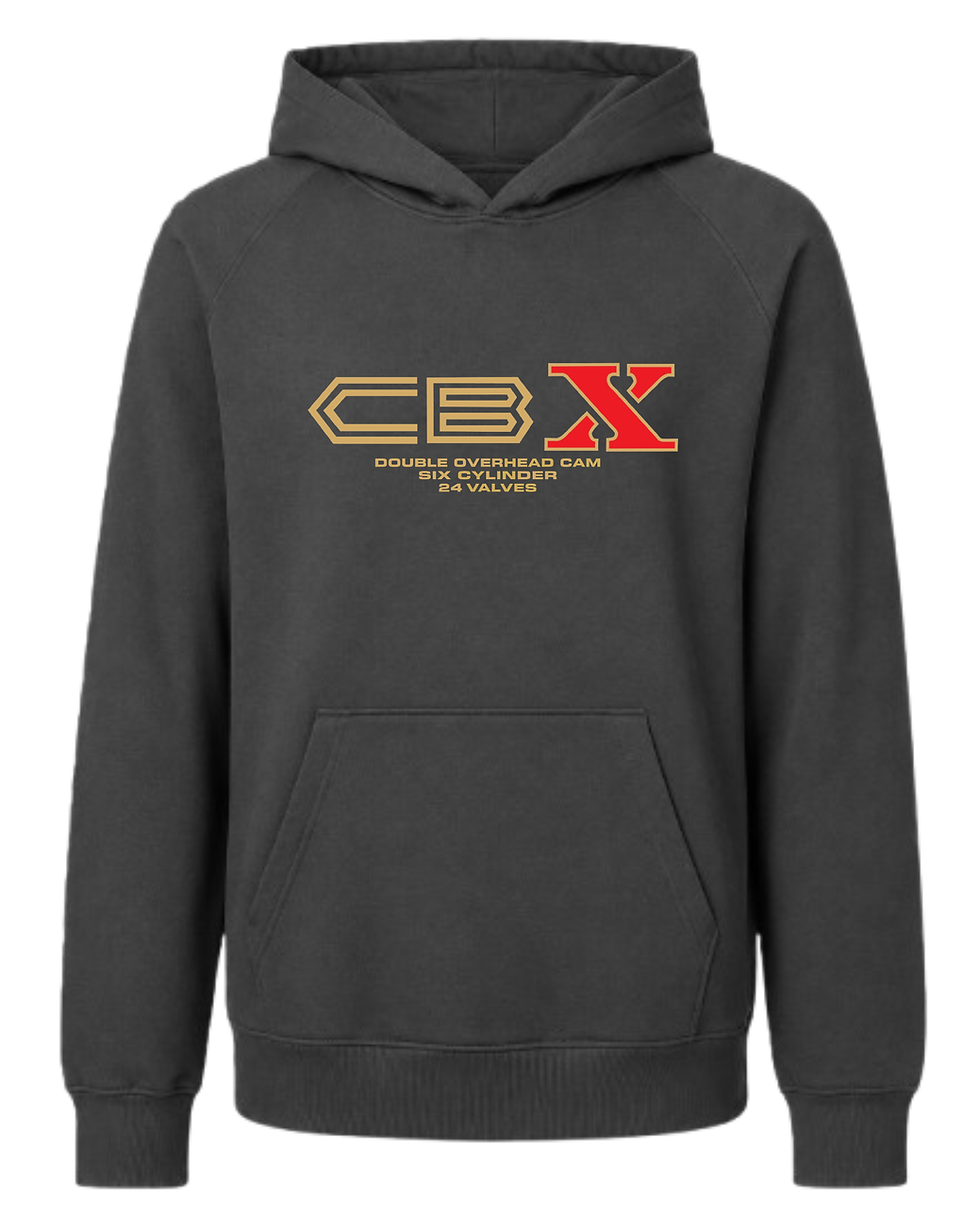 Thumbnail: Honda CBX 1000 Double Overhead Cam Six Cylinder 24 Valves Hoodie charcoal