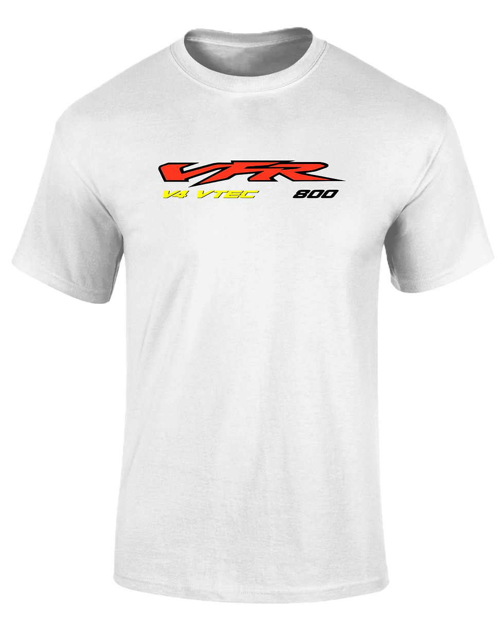 Thumbnail: Honda VFR800 VTEC T-shirt white