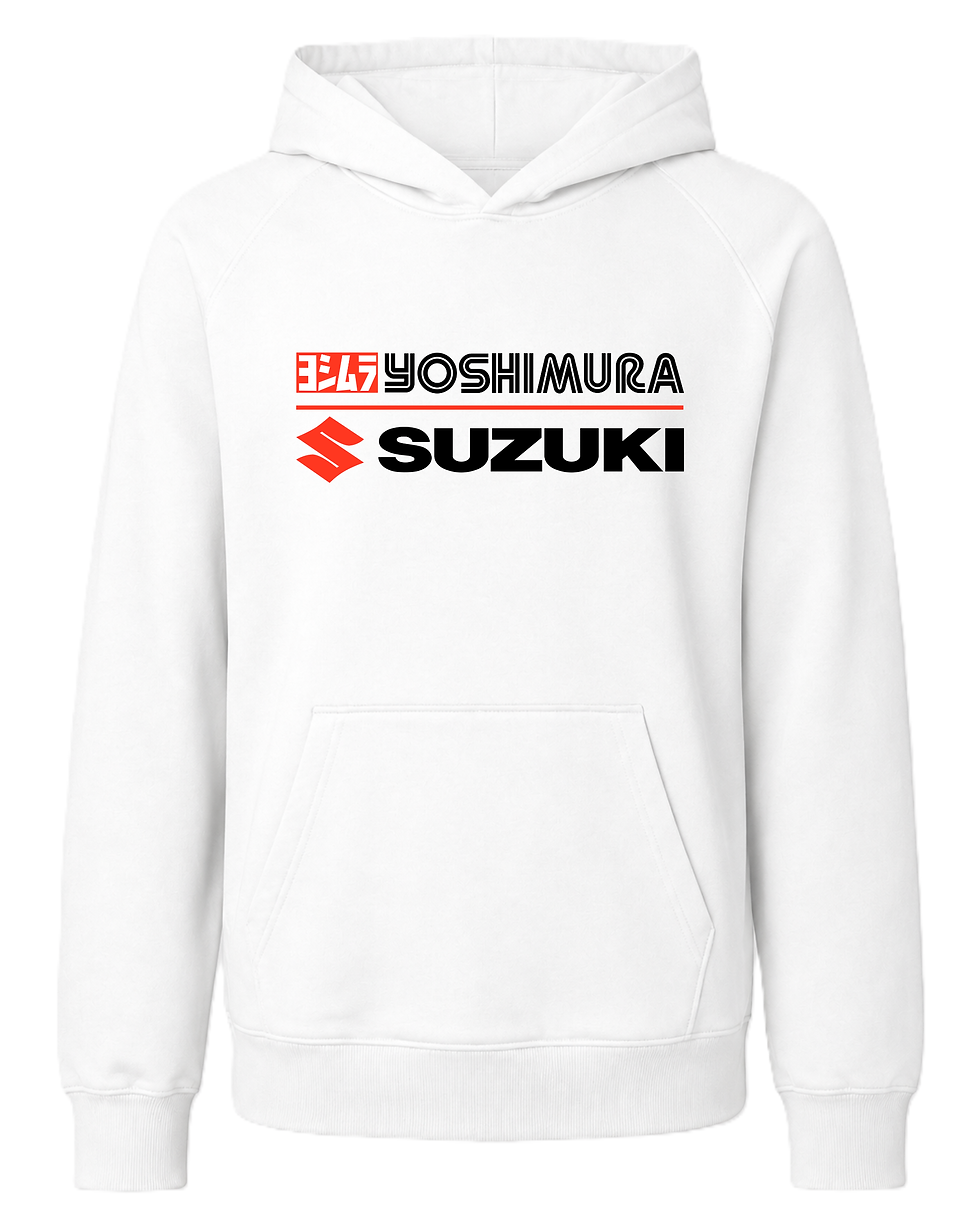 Thumbnail: Yoshimura Suzuki Split Hoodie white