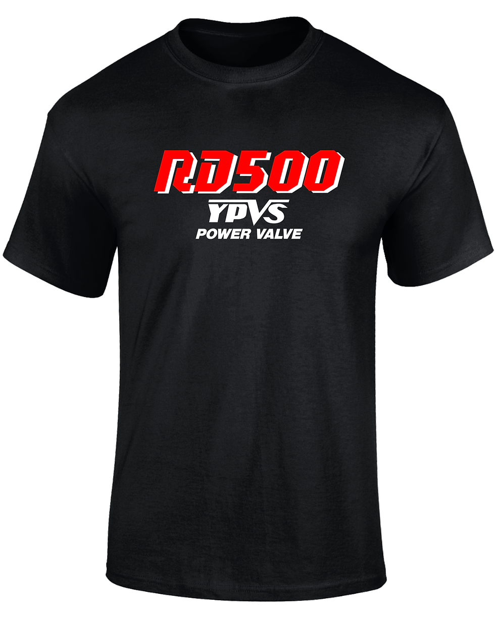 Thumbnail: Yamaha RD500 YPVS Power Valve T-shirt black