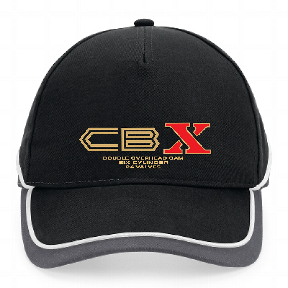 Honda CBX 1000 Double Overhead Cam Six Cylinder 24 Valves Baseball Cap