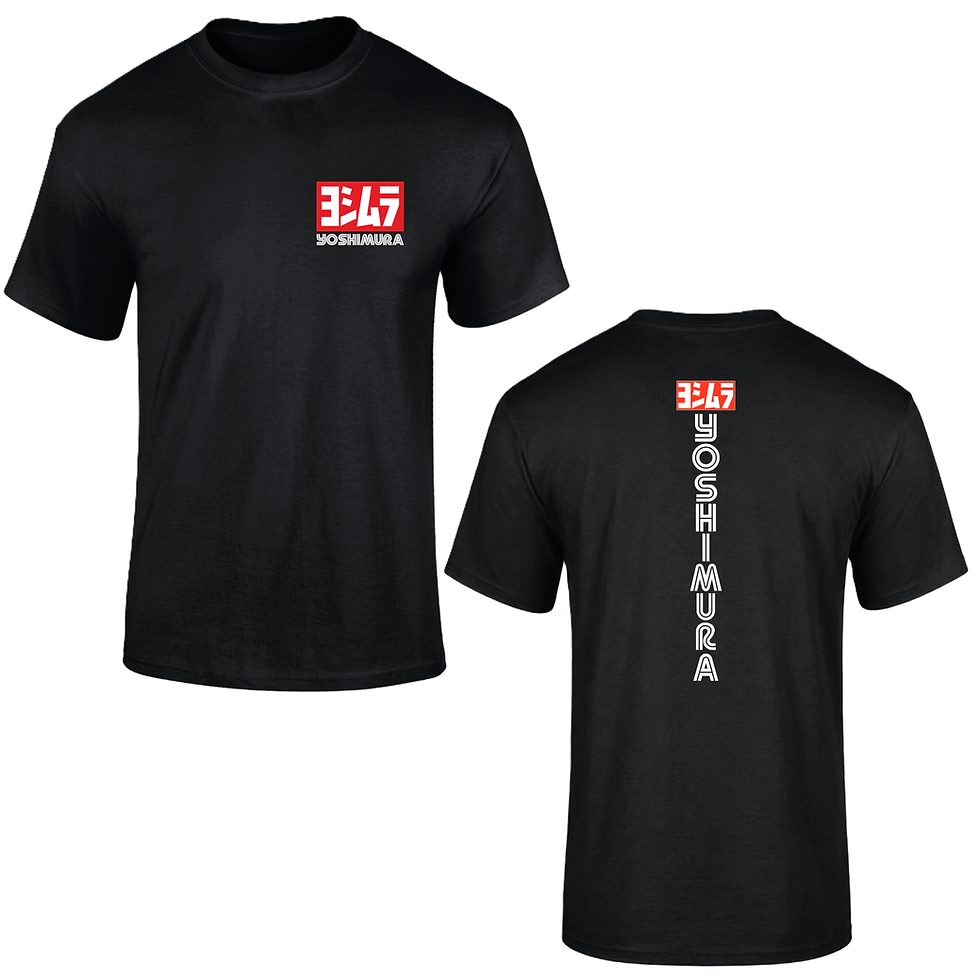 Yoshimura Front Left Breast & Long Back T-shirt