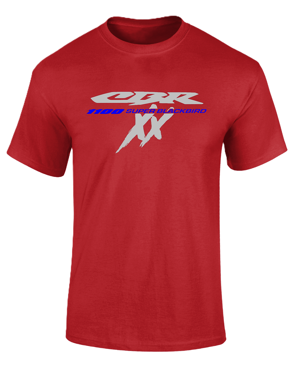 Thumbnail: Honda CBR1100XX Super Blackbird T-shirt red