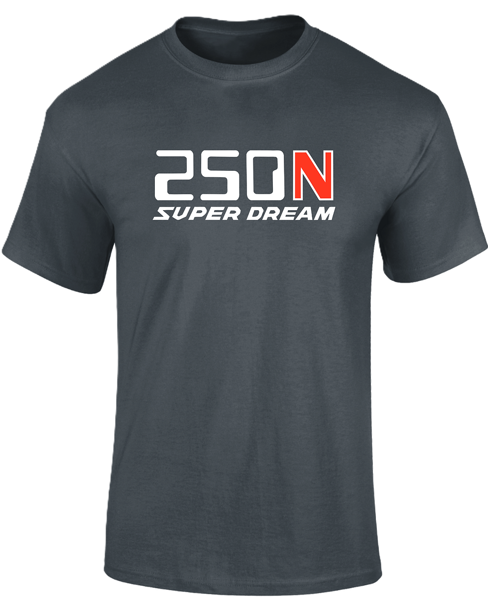 Thumbnail: Honda CB250N Super Dream T-shirt charcoal