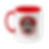 Butchered Classics Lucky Stroke Mug red