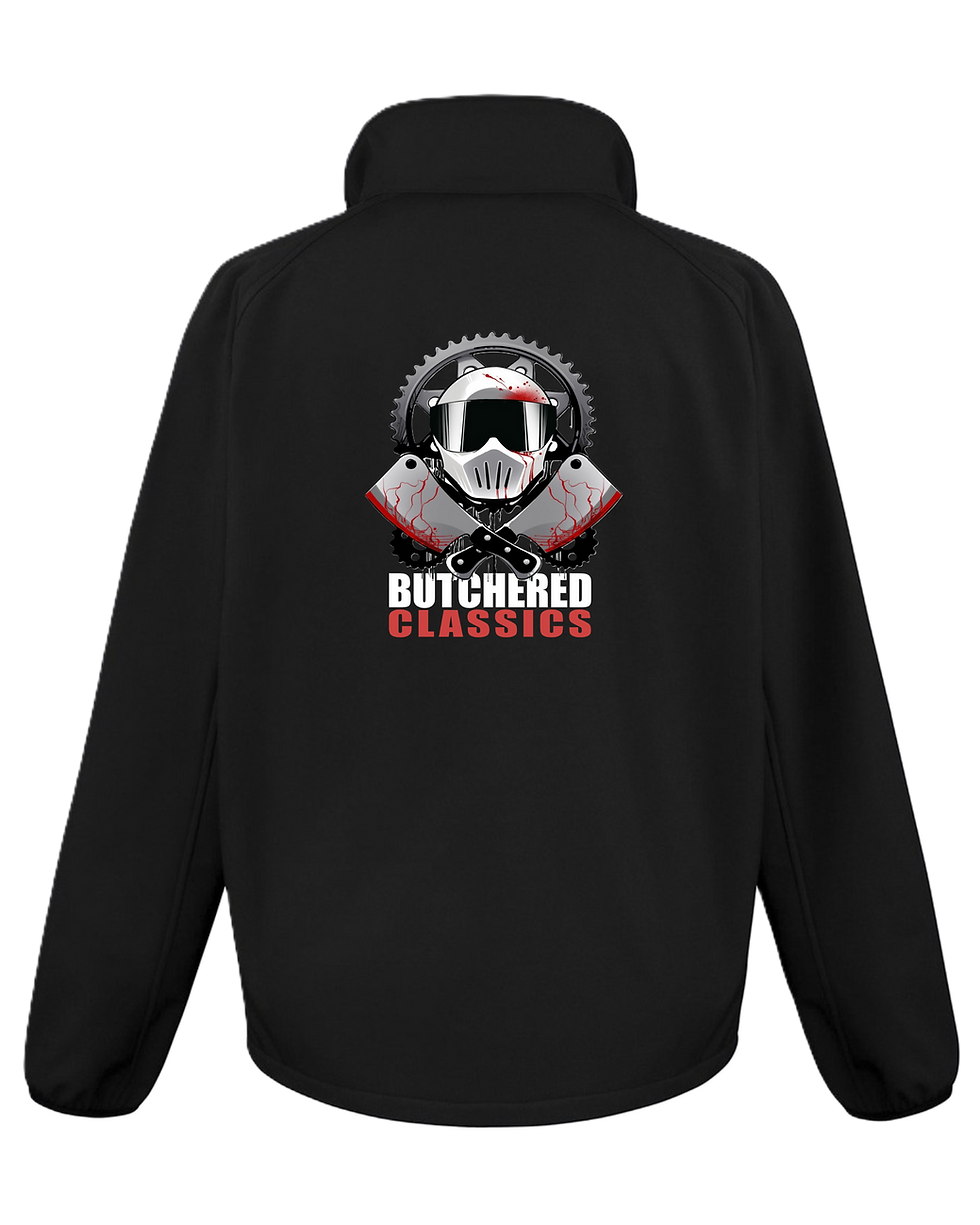 Butchered Classics Softshell Jacket black