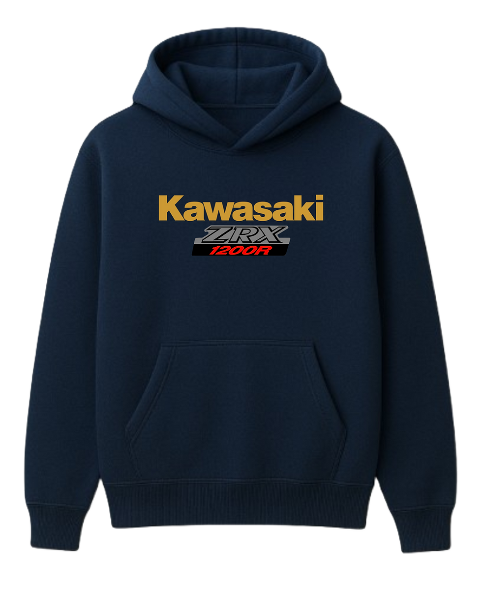 Thumbnail: Kawasaki ZRX1200R Hoodie navy