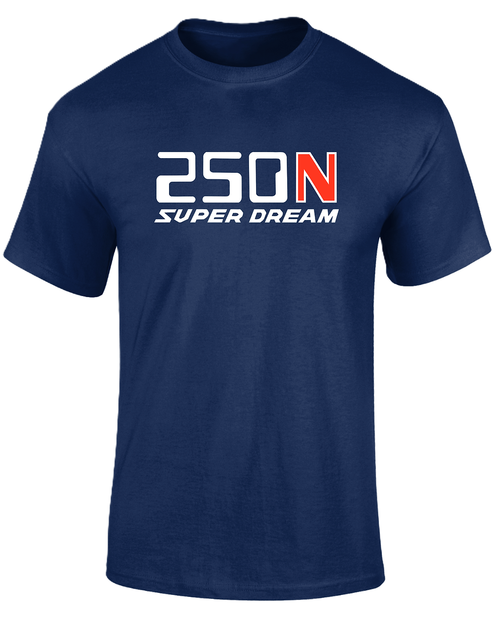 Thumbnail: Honda CB250N Super Dream T-shirt navy