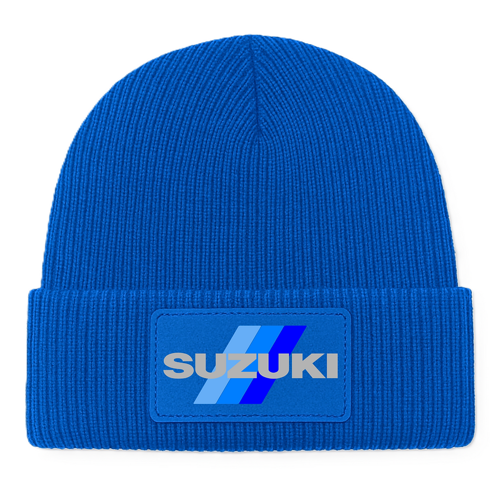 Thumbnail: Suzuki Stripes Beanie royal
