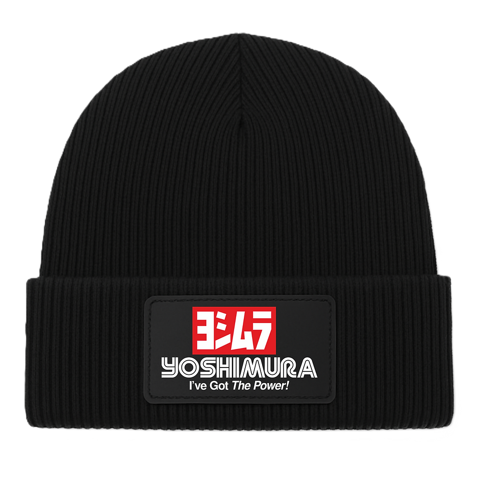 Black Yoshimura Beanie