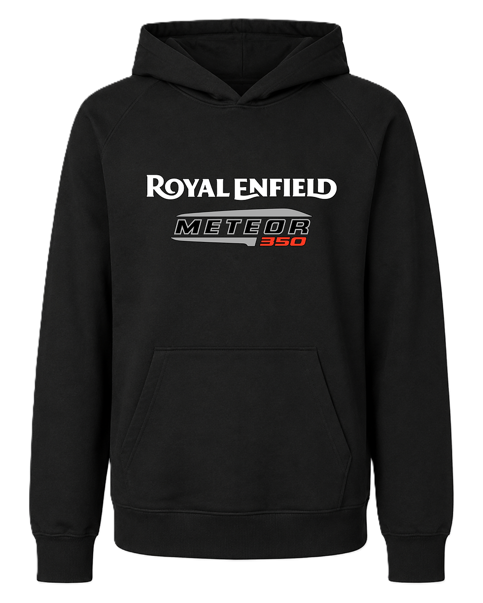 Thumbnail: Royal Enfield Meteor 350 Hoodie black