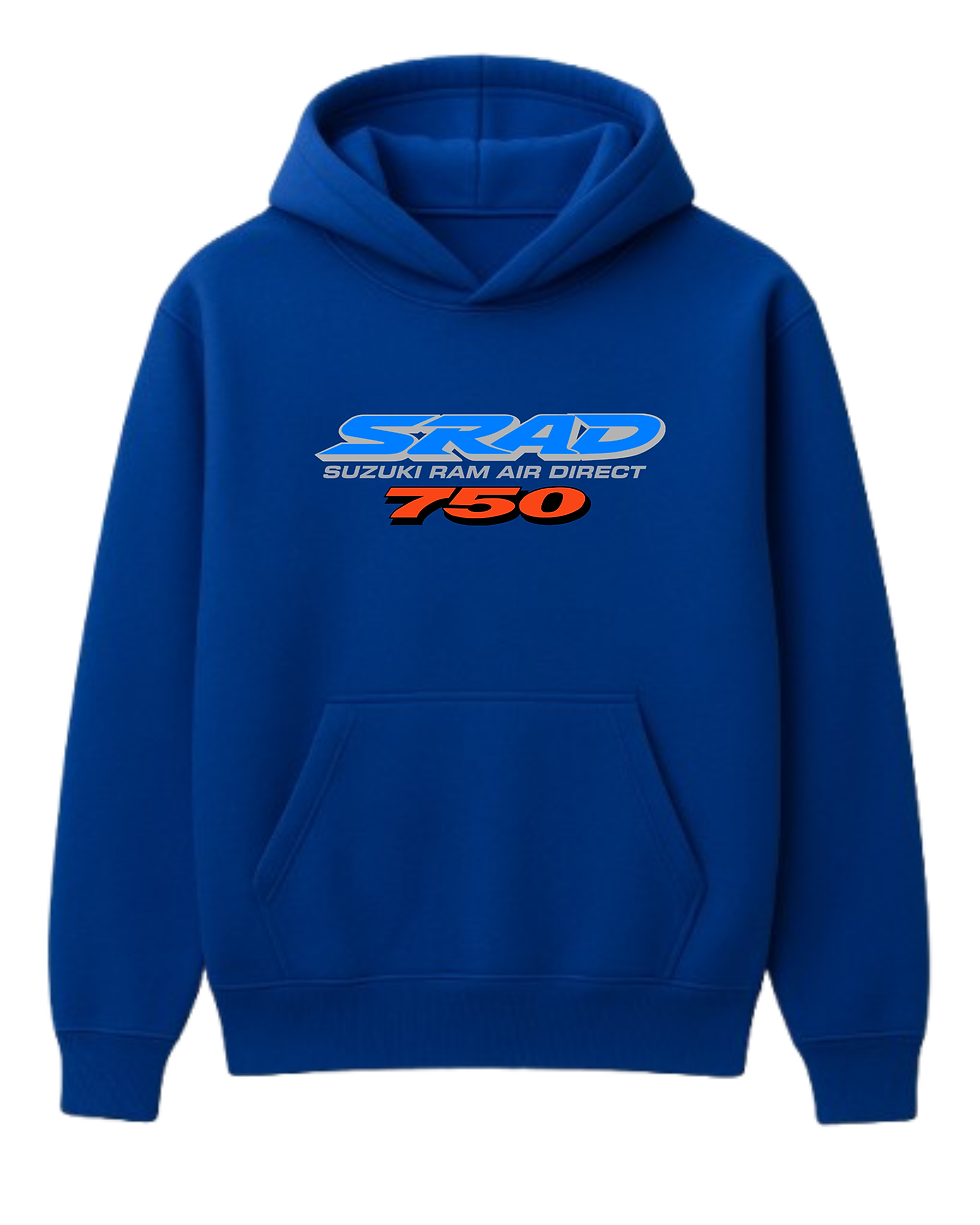 Thumbnail: Suzuki GSX-R750 SRAD Hoodie royal