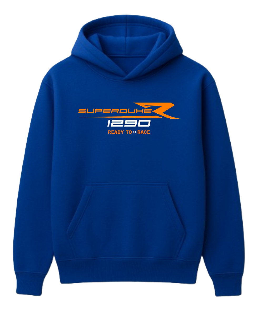 Thumbnail: KTM 1290 Super Duke Hoodie royal blue