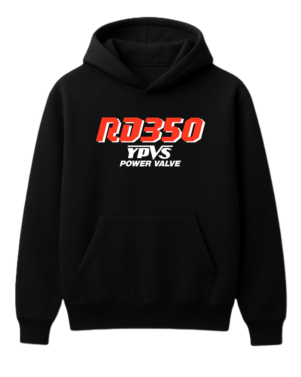 RD350 YPVS Power Valve Hoodie black