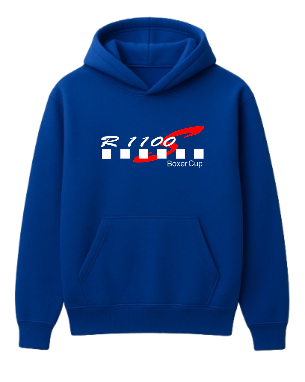 BMW R1100S Boxer Cup Hoodie royal blue
