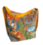 Borsa Zaino Siciliana Trasformabile Antifurto Artigianale Made in Italy
