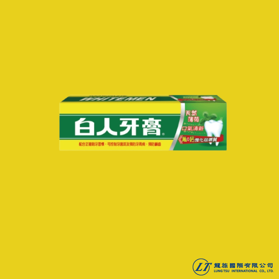 【白人】雙氟雙鈣牙膏 40g