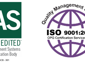 Three ISO Certifications Achieved!