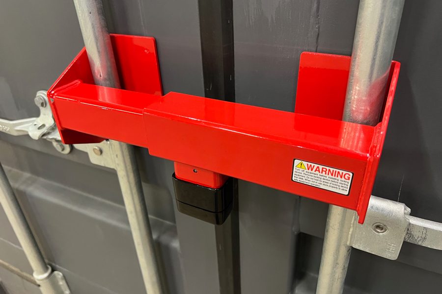 HEAVY DUTY CONTAINER DOOR LOCK — Accessories available from Container Distribution