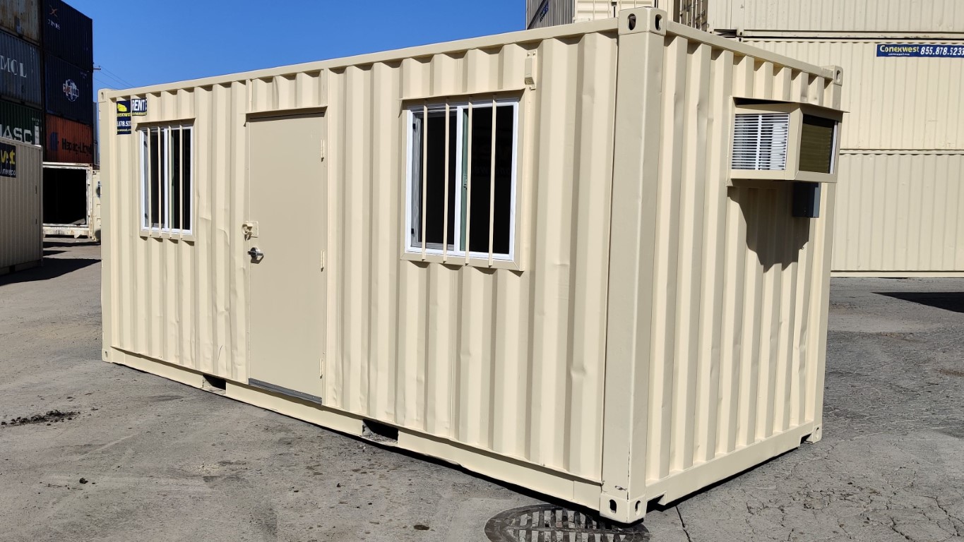 20ft MOBILE OFFICE CONTAINER — Office Containers available from Container Distribution
