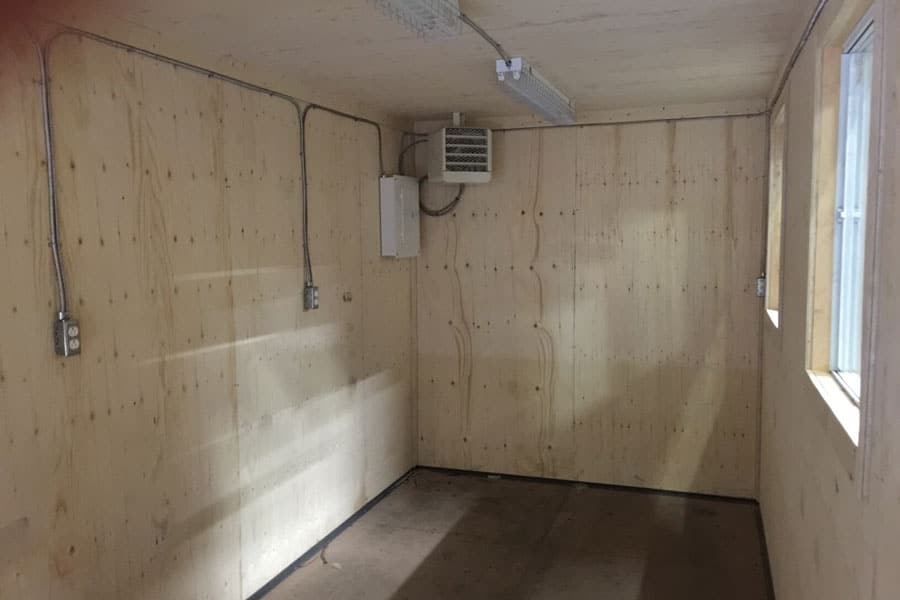ELECTRICAL INSTALLATIONS — Modified Containers available from Container Distribution