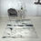 Thumbnail: Aurora Quartz AU05 Silver Modern Marbled Rug Room View