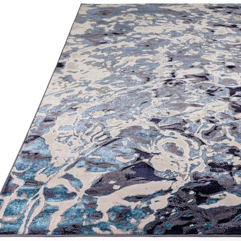 Thumbnail: Aurora Foam Rug AU21 Modern Rug Flat View