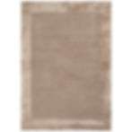 Ascot Rug Modern Plain Border Rug Top View