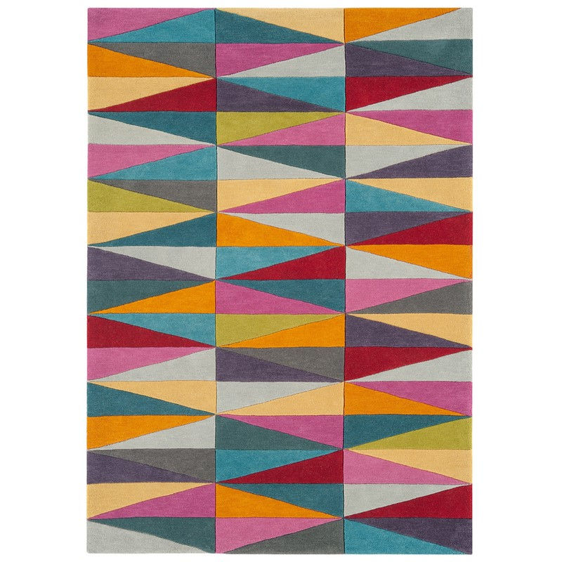Thumbnail: Funk 08 Triangles Modern Geometric Rug Top View