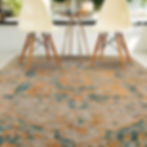Colores Cloud Arabesque CO02 Rug Abstract Rug In A Living Room