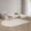 Olsen Dome Cream Wool Rug Room View