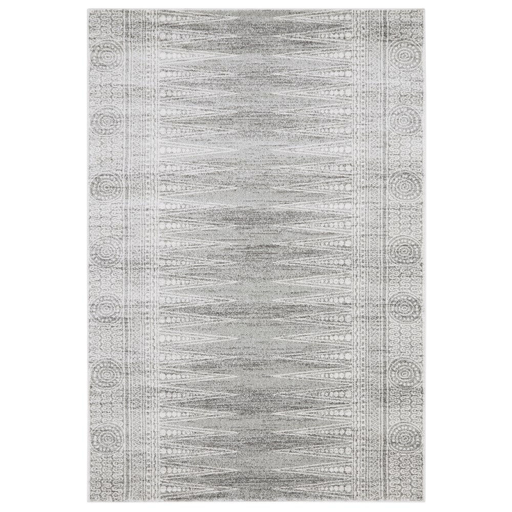 Nova Weave Rug Grey NV07 Top View
