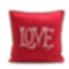 Love Cushion Red Front View
