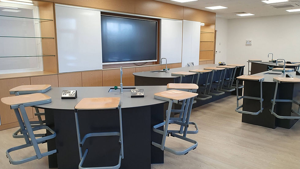 Modern makerspace furniture for schools and creative classrooms