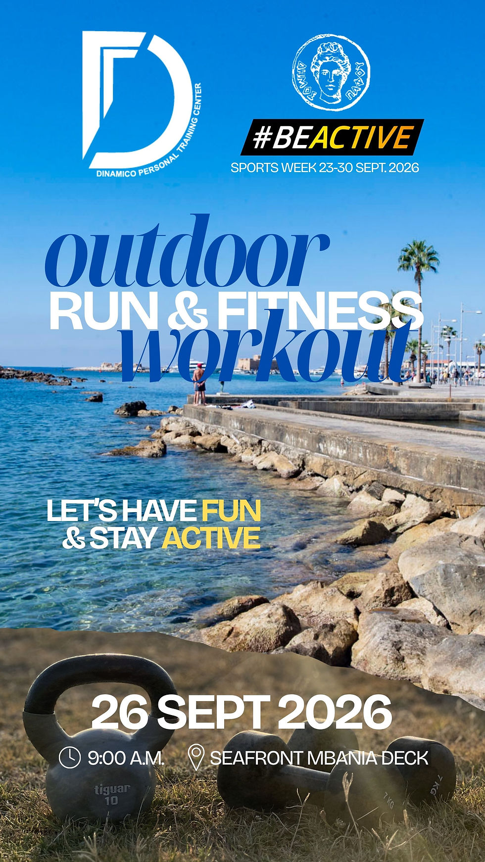 Outdoors Fitness & Run Event