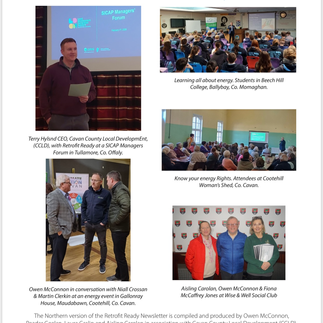 Retrofit Ready Northern Newsletter June 2025: Photos of workshops and attendees