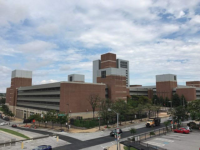 The Social Security Administration Building in Baltimore