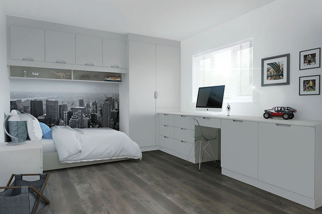 White bedroom furniture