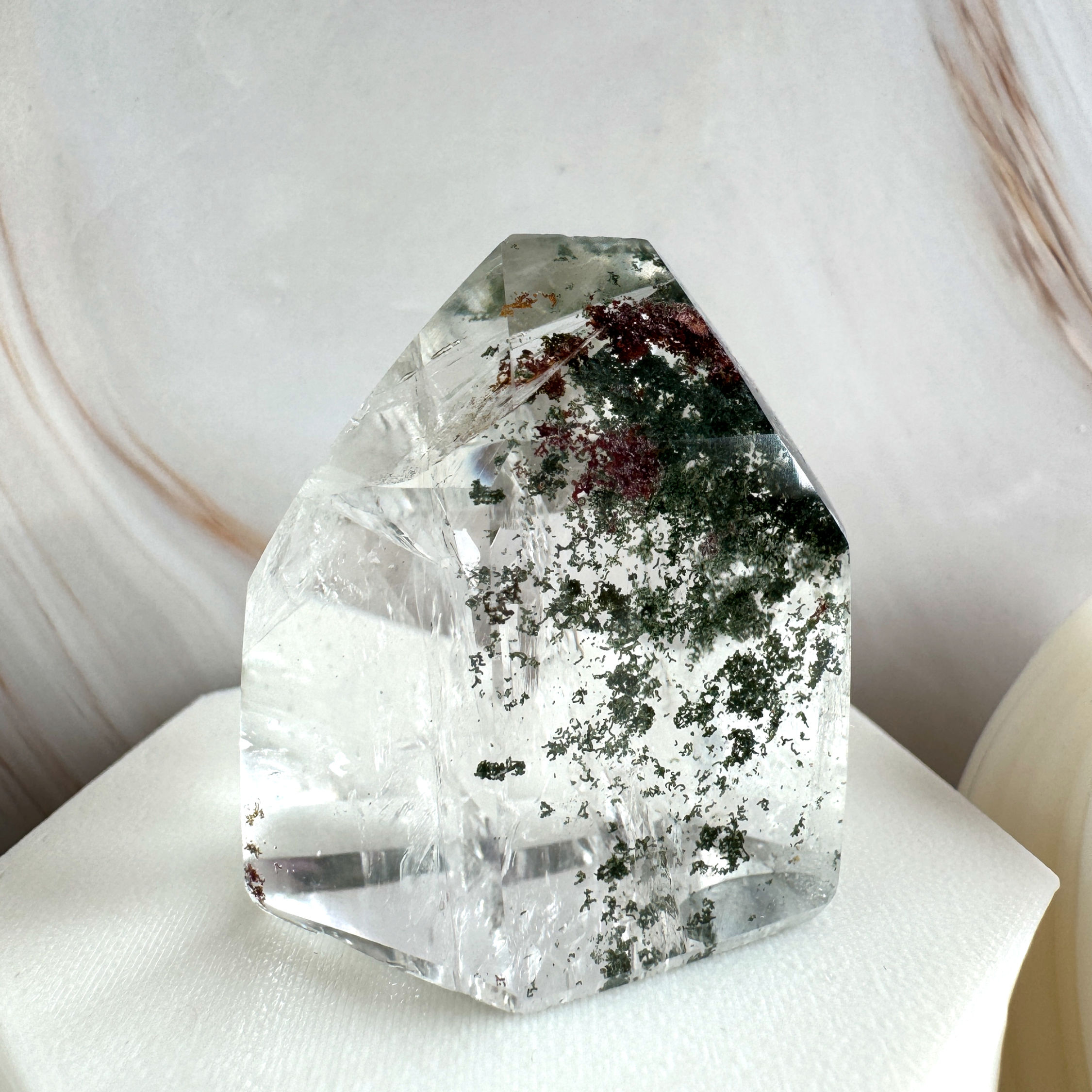 Quartz "jardin" (lodolite)