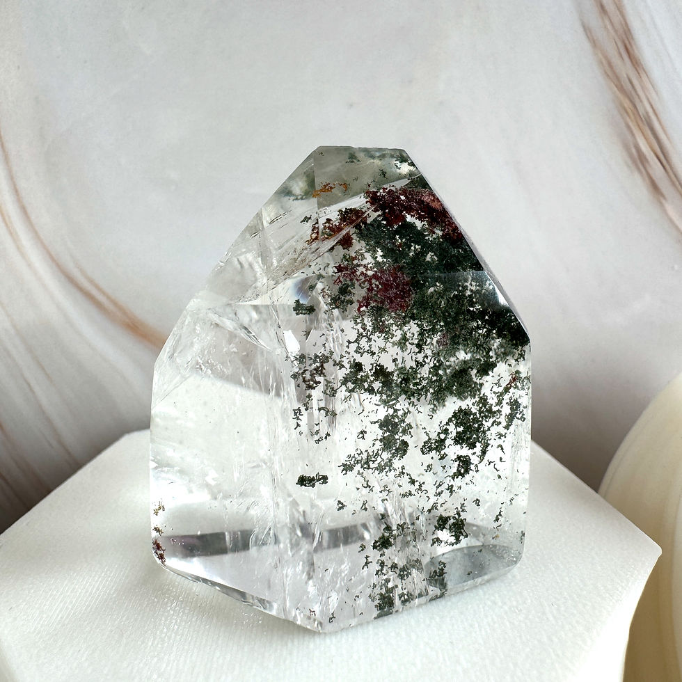Miniature : Quartz "jardin" (lodolite)