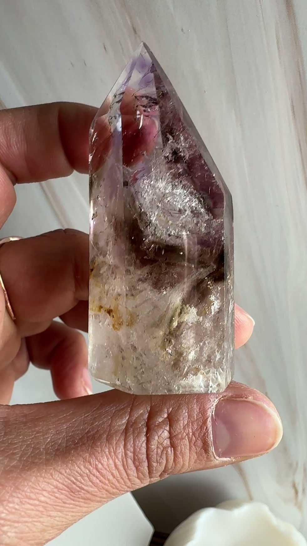 Miniature : Tour en quartz mixte