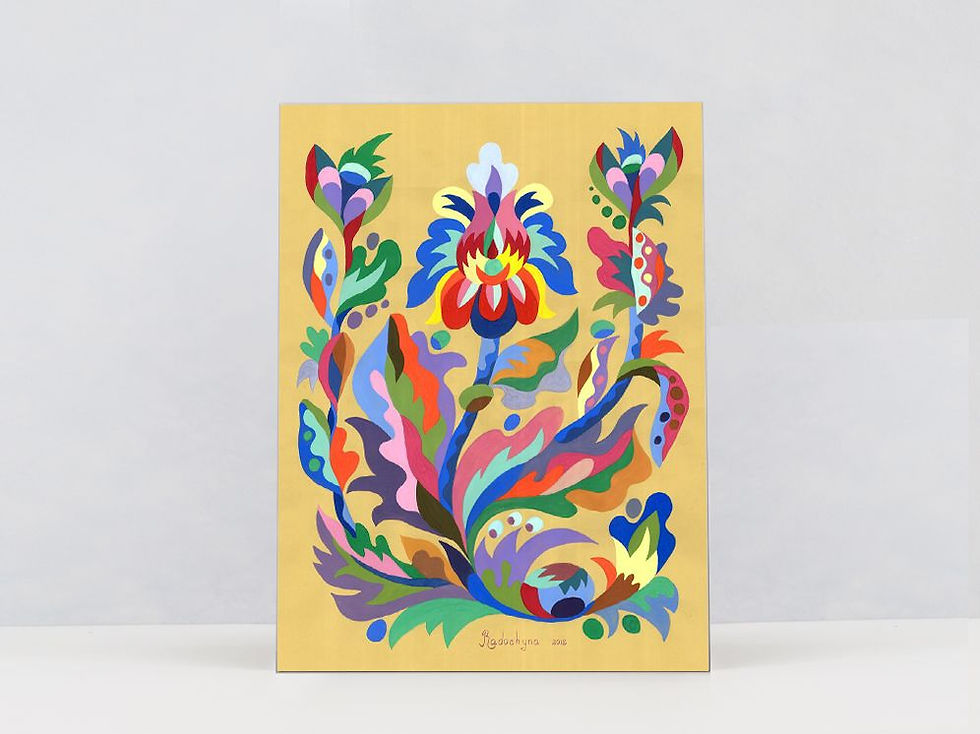 Art Print on Canvas "Pea blossom"