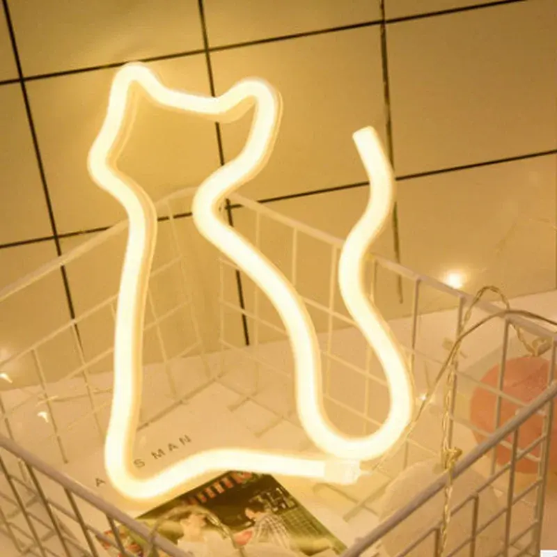Thumbnail: Cat Neon Sign for Wall Decor